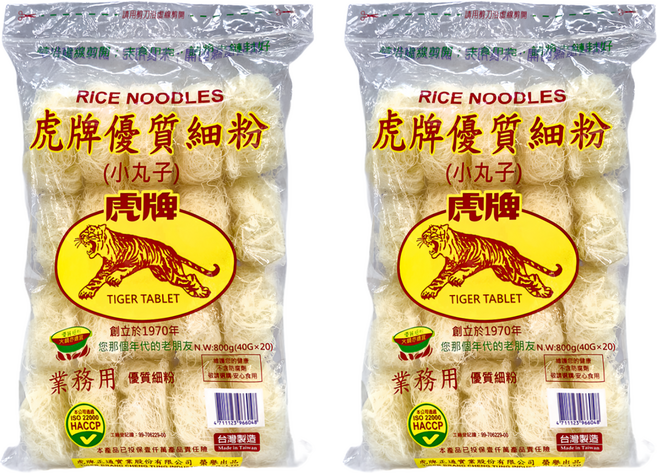 虎牌 優質細粉 小丸子, 800g, 2包
