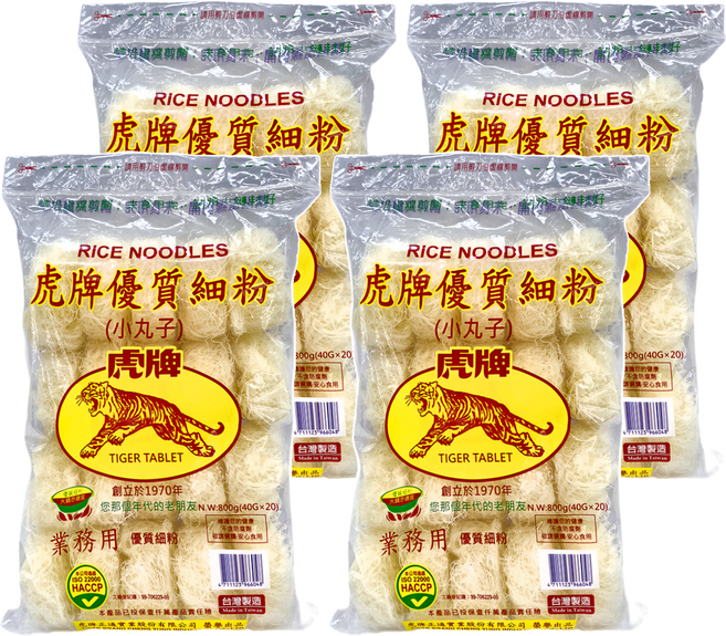 虎牌 優質細粉 小丸子, 800g, 4包