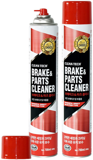 크린텍 브레이크&파츠 클리너 오토바이케어용품, 2개