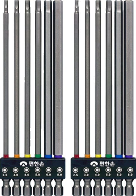 편한손 육각비트 6종 세트 HBS6-150, 2세트