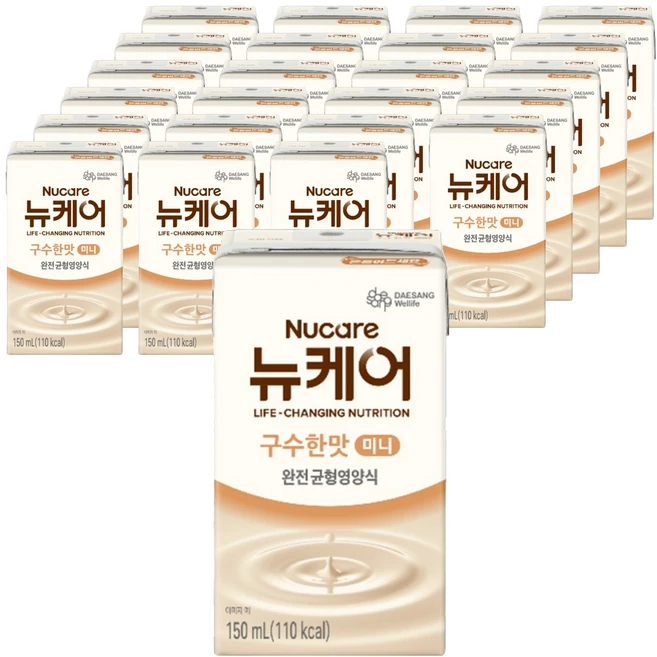 뉴케어 구수한맛 미니 완전균형영양식, 150ml, 24개 - 쿠팡