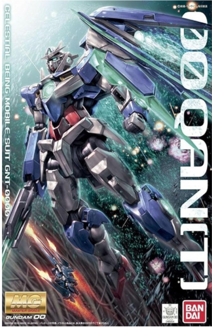 BANDAI 1/100 MG 137 GNT-0000 量子OO鋼彈模型 5061587, 1個