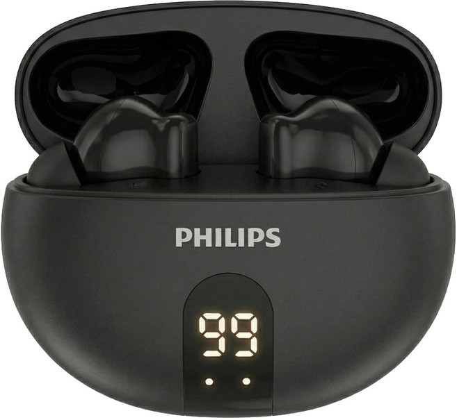 PHILIPS 飛利浦 無線藍牙耳機, TAT3559, 黑色