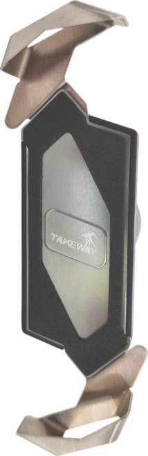 TAKEWAY 黑隼系列 Z手機座 上座, 銀色, T-PH05B-AnvPro