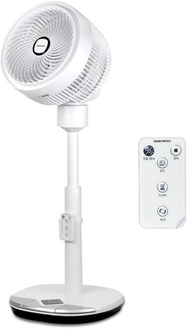 대우어플라이언스 발터치 헤드 90도 써큘레이터 + 리모컨 세트 DEF-KC1030R