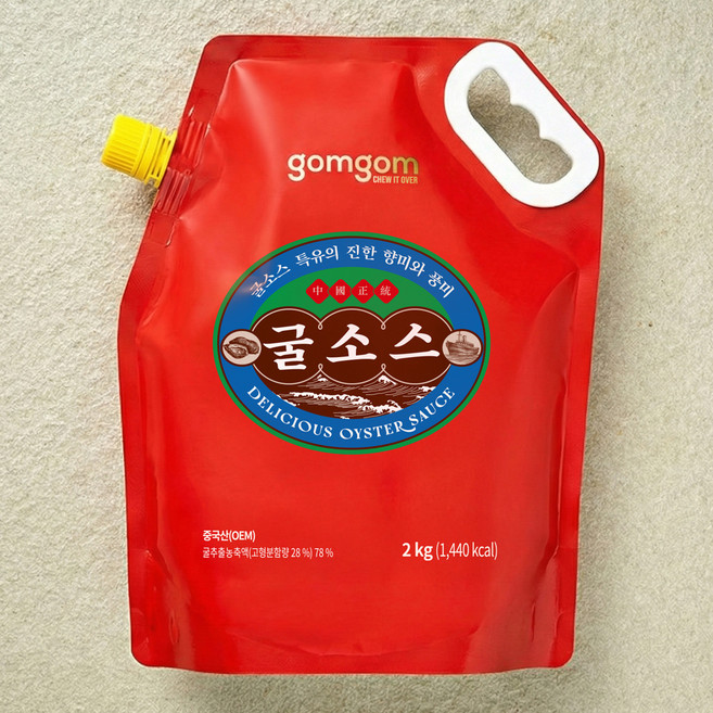 곰곰 굴소스, 1개, 2L