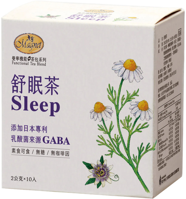 Magnet 曼寧 舒眠茶, 10包, 2g, 1盒