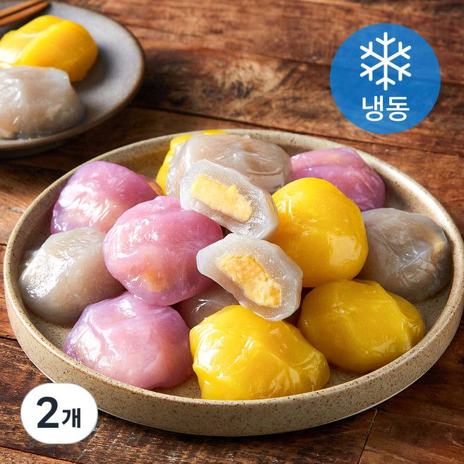 삼색 금바위 감자떡 (냉동), 1.2kg, 1개입, 2개