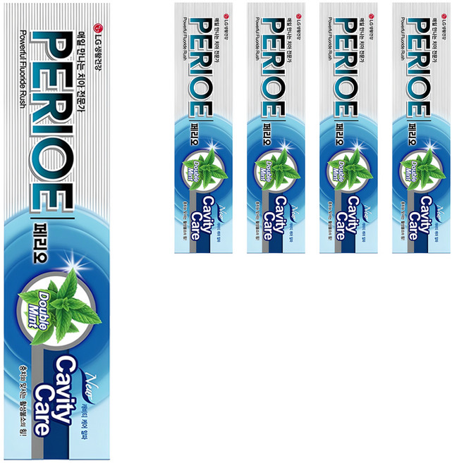 페리오 캐비티케어 알파 치약, 160g, 5개