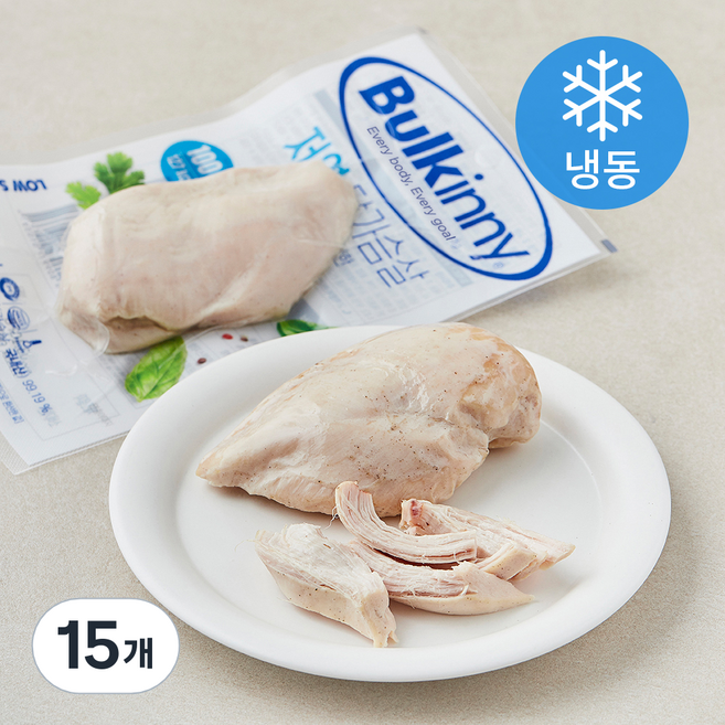 벌키니 저염 닭가슴살 (냉동), 100g, 15개, 1개입