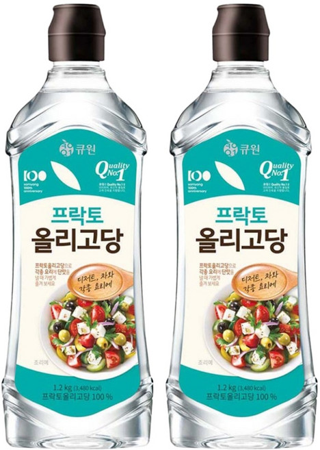 큐원 올리고당, 1.2kg, 2개
