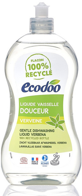 에코두 젠틀 주방용 세제 리퀴드 버베나, 500ml, 1개
