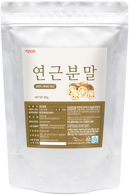 KAPDANG 蓮藕粉, 300g, 1包