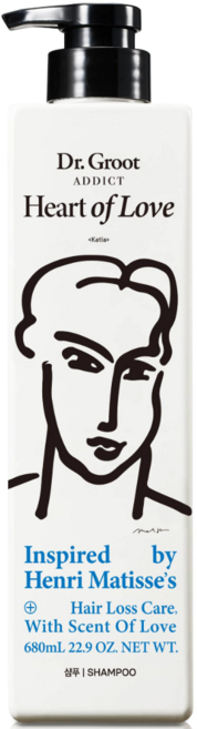 닥터그루트 애딕트 하트 오브 러브 에디션 샴푸, 680ml, 1개