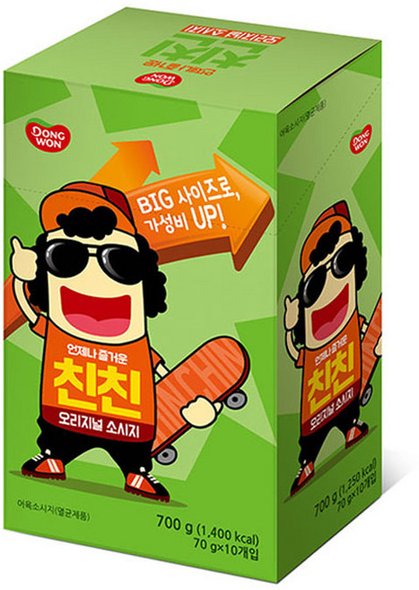 동원 친친 오리지널 소시지, 700g, 1개