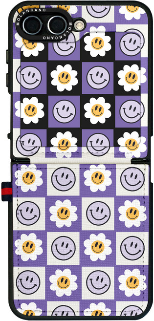 모란카노 시크릿 카드포켓 가죽 디자인 휴대폰 케이스