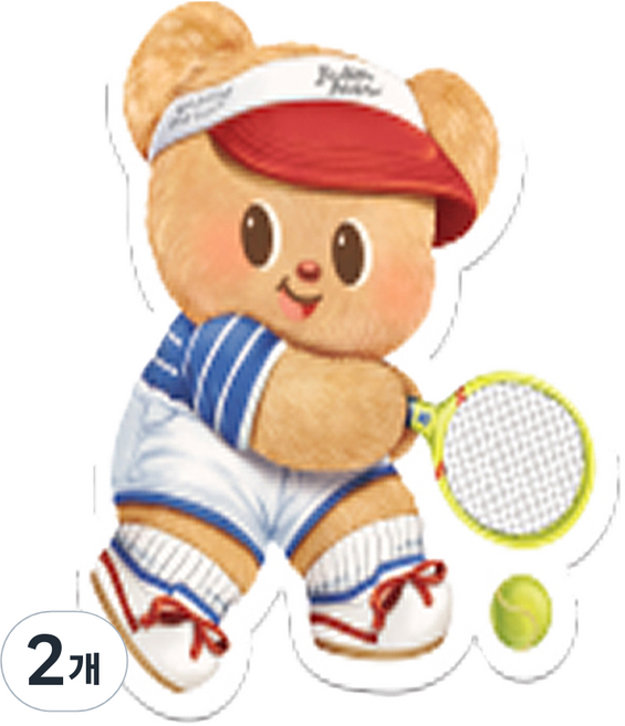 델리 버터베어 아크릴 자석, 버터베어D, 2개