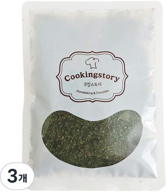 쿠킹스토리 파슬리후레이크, 20g, 3개