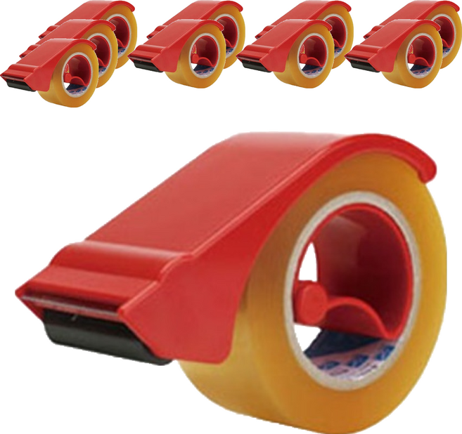 광명화학 KM-830A 가위손 100 테이프 커터기, 혼합색상, 10개