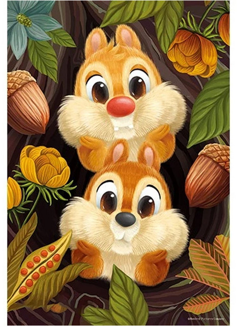 HUNDRED PICTURES 百耘圖 Chip an' Dale 1 拼圖 HPD0300S-240 260 x 380mm 3歲以上適用 300片, 奇奇蒂蒂, 1盒