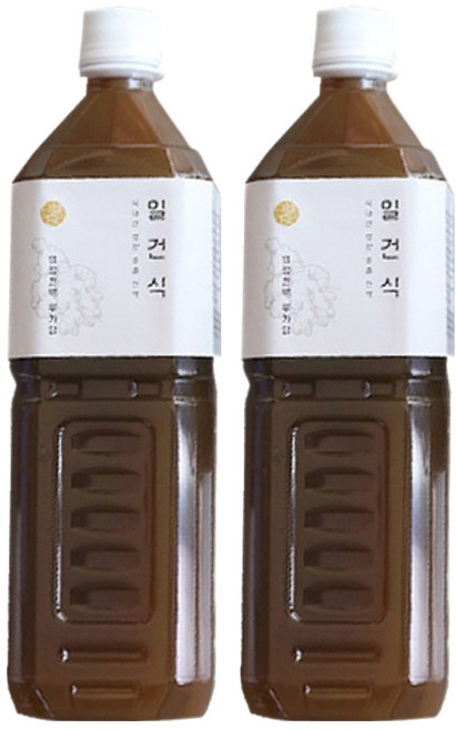 일건식 무가당 생강진액, 1L, 1개입, 2개