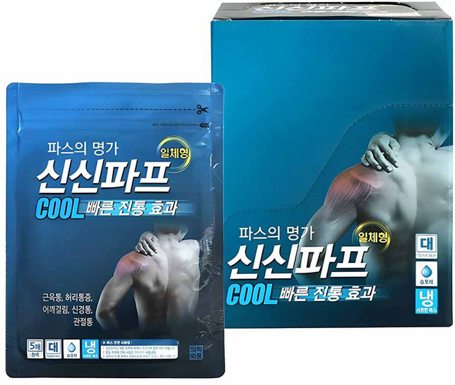 신신파스 신신파프 쿨 파스, 5개입, 10개