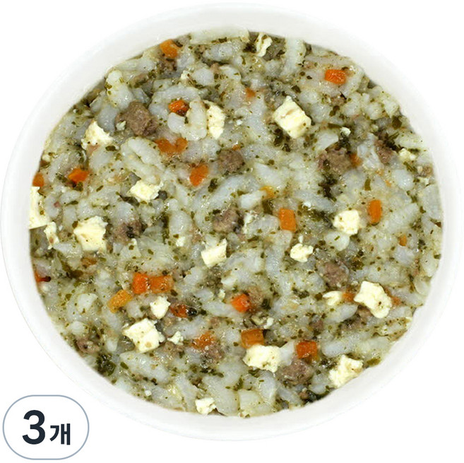 짱죽 실온 이유식 후기 진밥, 소고기흰콩진밥, 160g, 3개