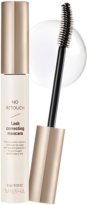 미샤 노 리터치 보정 마스카라 9.5g, 투명, 1개