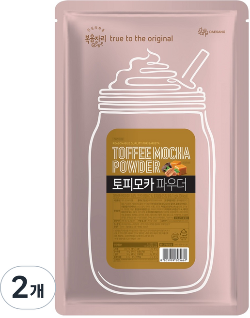 복음자리 토피모카 파우더, 1kg, 1개입, 2개