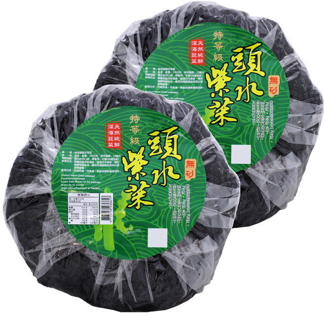WON LAI WON 旺來旺 特等級頭水紫菜, 100g, 2包