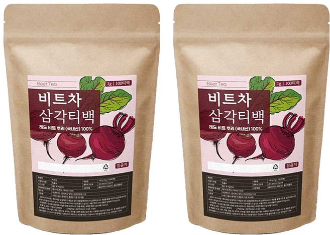 조은약초 비트차, 1g, 100개입, 2개