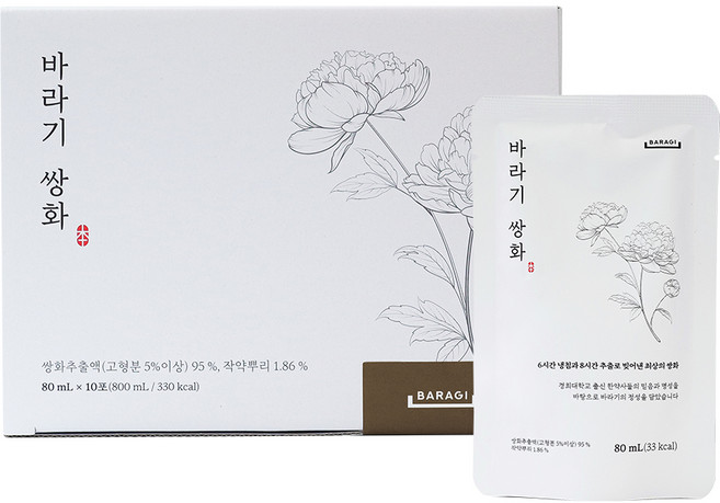 생활한방연구소 바라기 쌍화, 80ml, 10개입, 1개