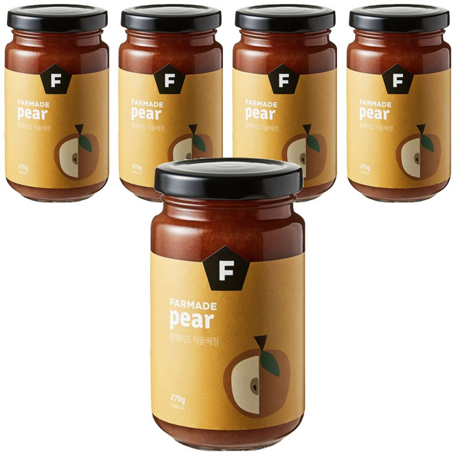 FARM ART HOLIC 茅草梨膏, 270g, 1入, 5個
