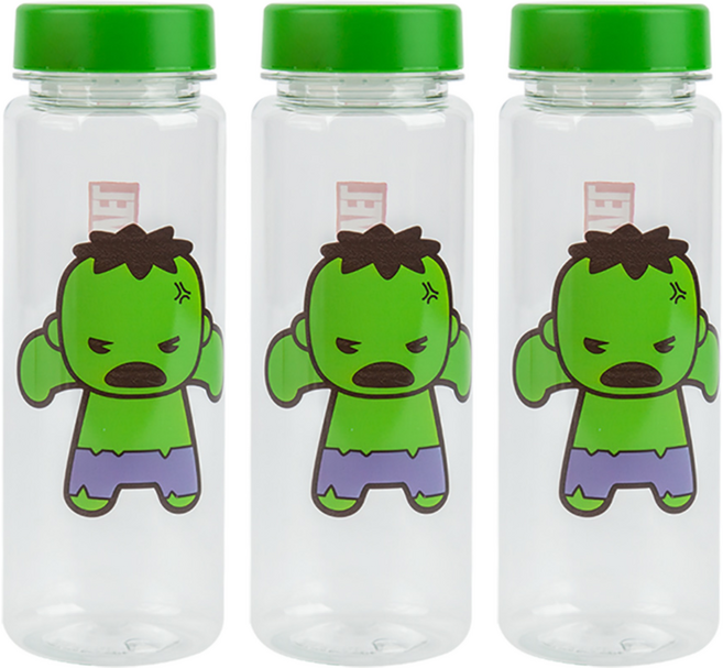 HULK 浩克 復仇者聯盟 隨行杯, 500ml, 3個