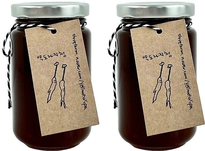 노랑튤립 약도라지청, 2개