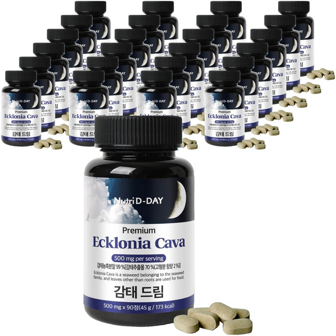 뉴트리디데이 감태 드림 타블렛 영양제, 90정, 25개