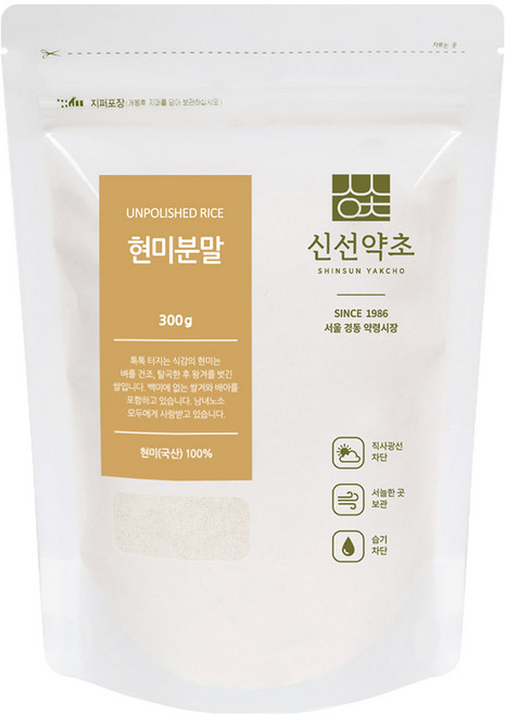 신선약초 현미분말, 300g, 1개
