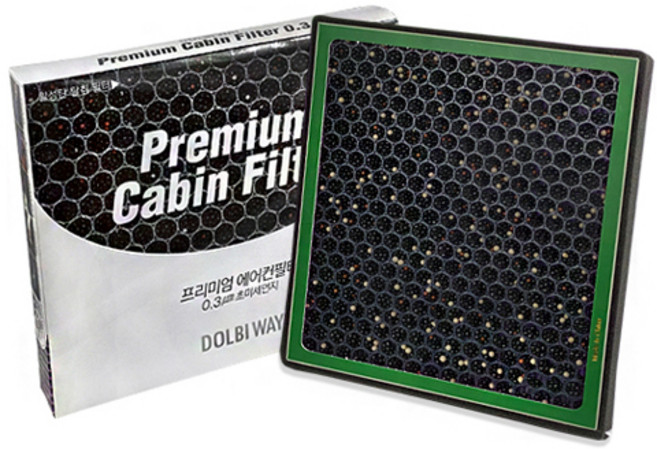 돌비웨이 프리미엄 초미세먼지 자동차 에어컨필터, 32호, 1개