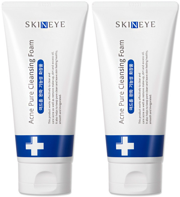 스킨아이 아크네 퓨어 클렌징 폼, 120ml, 2개