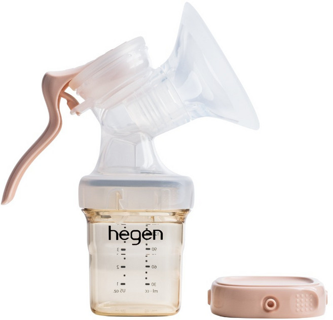 hegen PCTO 優雅輕柔手動擠乳器 SoftSqround, SoftSqround 透明色, 1個