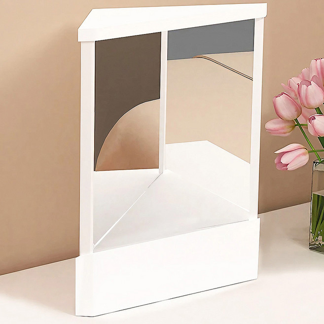 무반전 탁상거울, 화이트