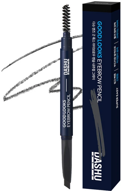 다슈 맨즈 굿 룩스 아이브로우 펜슬, 내추럴그레이, 1개 - 쿠팡
