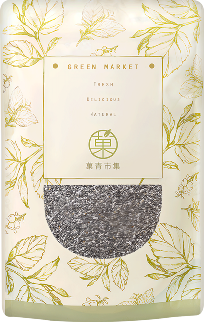 Green Market 菓青市集 輕纖奇亞籽, 1包, 500g