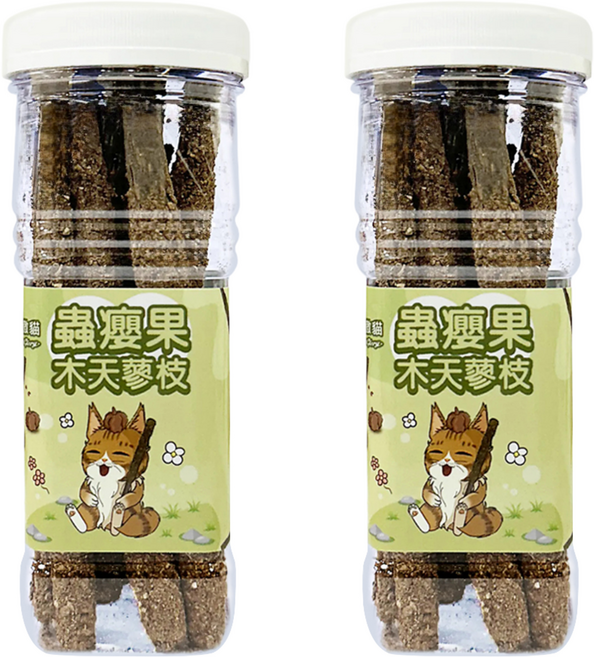 Cat Glory 驕傲貓 貓薄荷 蟲癭果裏木天蓼枝 小 8支, 2罐