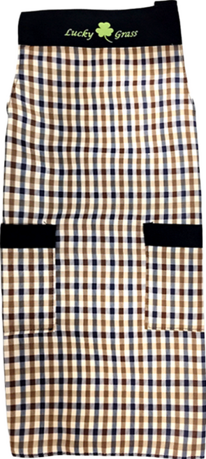 幸運草格子布圍裙, GS505, 1個
