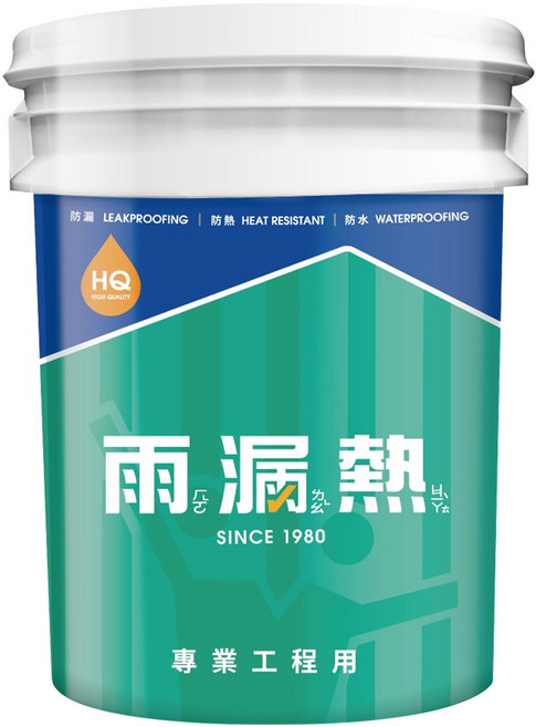 Holauziat 雨漏熱 水性透明面漆 外壁水性防水膠, 透明, 3.5kg, 1桶