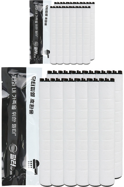 필터포유 닥터피엘 샤워기 호환필터 녹물제거용 개별포장, 24개, 닥터피엘 샤워기필터 녹물제거용