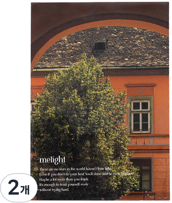 워너디스 미라이트 모눈 무지 노트, 07 어나더 데이, 2개