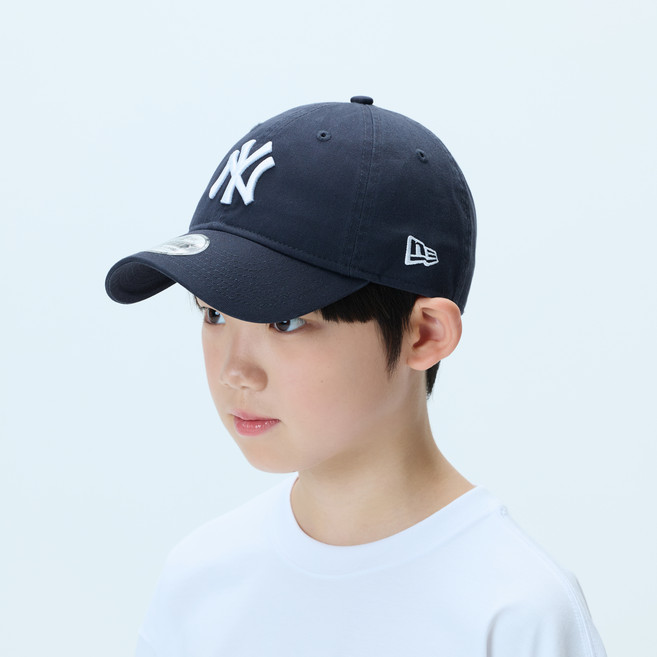 뉴에라 아동용 CTO K 940UNST MLB 미디엄 뉴욕 양키스 면 볼캡 14707453