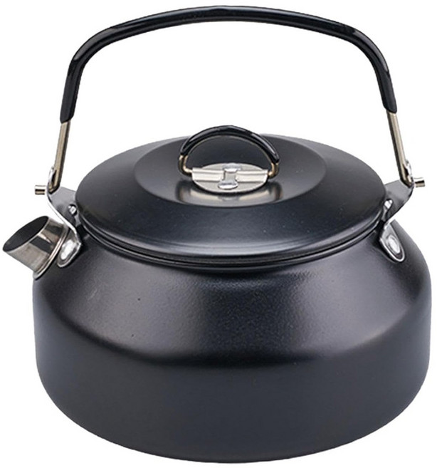 WellHike 玩客 不銹鋼燒水壺 135 x 75mm, 黑色, 200ml, 1個